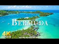 FLYING OVER BERMUDA (4K UHD) Beautiful Nature Scenery with Relaxing Music | 4K VIDEO ULTRA HD