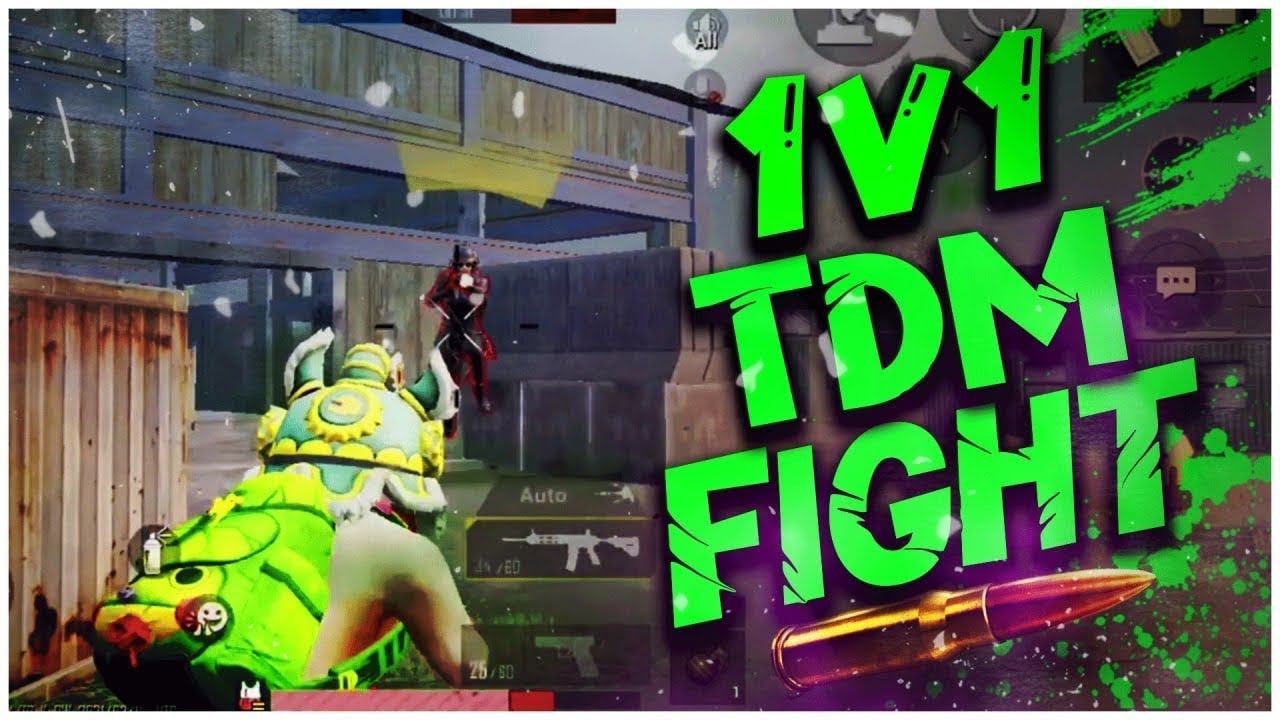 1 V 1 TDM room match with BGMI Gameplay - YouTube