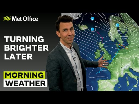 19/12/23 – Blustery showers north, brighter south – Morning Weather Forecast UK – Met Office Weather
