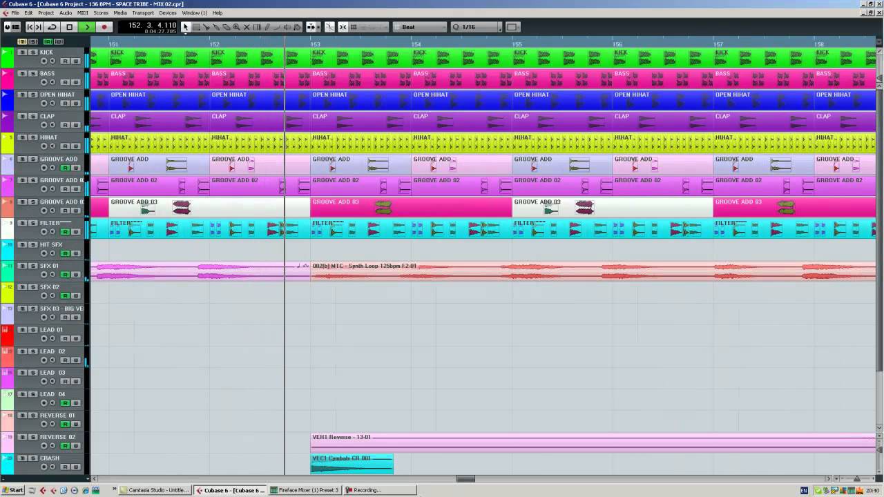 CUBASE - 6 PROGRESSIVE TRANCE  שיעור קיובייס - אריאל כשר