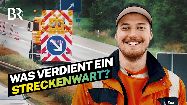 Die Autobahn ist sein Arbeitsplatz! Gehalt als Streckenwart I Lohnt sich das? I BR