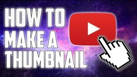 How To Make a Thumbnail For YouTube With Photoshop CS6/CC In 2017!