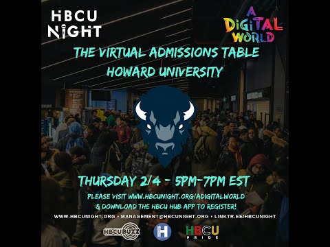 The Virtual Admissions Table featuring Howard University