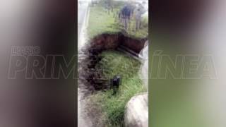 Se cayó puente en Santa Lucía - Corrientes