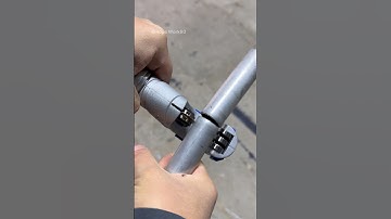 Genius Tool Cuts Pipes Perfectly in Seconds!