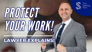 🤔 How To Legally Protect Your Creative Works? | Lawyer Explains #law by Lawyer Tips by The Sterling Firm #lawyer 114 views 8 months ago 8 minutes, 49 seconds