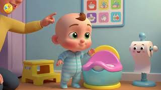 Potty Time Happy Steps | Potty Training Song for Kids | Toddler Learning Rhyme