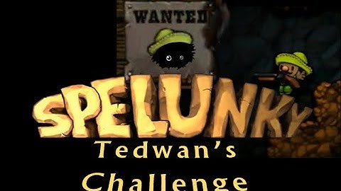 Blargh! Spelunky Custom Levels: Tedwan