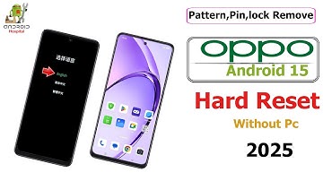 New Motherboard Hard Reset OPPO A3/A3x/A3 Pro 5G Without Pc 2026| OPPO Pattern/Pin or Screen Unlock