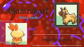 Pokemon Ruby Gameshark Shiny code