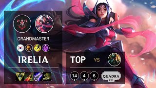 Irelia Top vs Gangplank - KR Grandmaster Patch 10.14