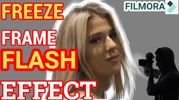 HOW TO FREEZE FRAME VIDEO USING FILMORA  TUTORIAL