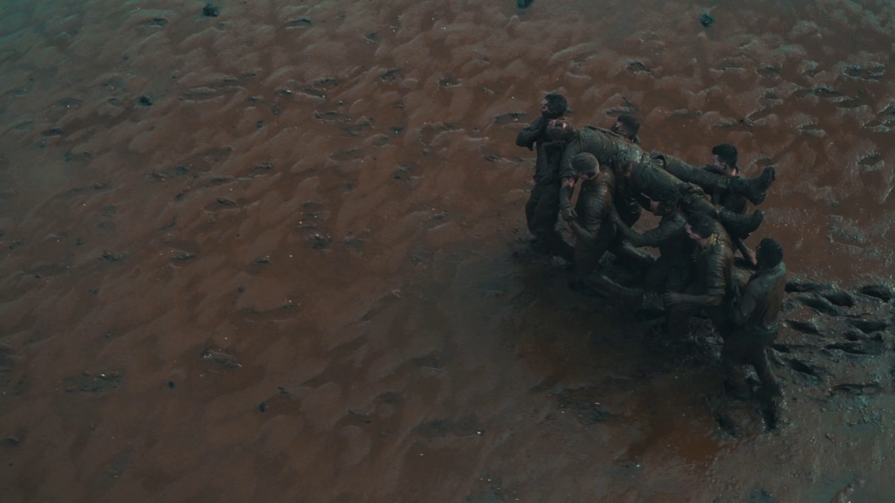 Royal Marines Commando training: mud run - YouTube