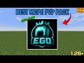 EGO 16x TEXTURE PACK FOR MCPE 1.26+ 🔥| MCPE PvP TEXTURE PACK |