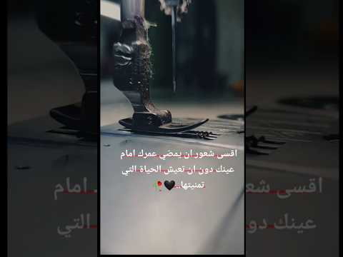 أقسى شعور أن يمضى عمرك أمام عينك دون أن تعيش الحياة التي تمنيتها ستوريات انستا Story 