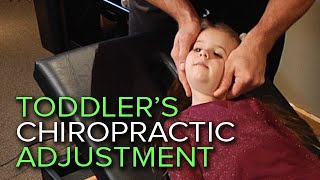 A Chiropractic Neck and Spinal Adjustment On A Four-Year-Old Patient | Flexwell