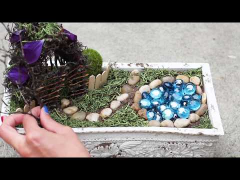 How To Make A Fairy House & Garden