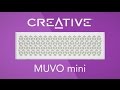 Creative MUVO mini - Portable Water-Resistant (IP66) Wireless Bluetooth Speaker with NFC