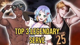 Top 3 Legendary Serve | The Spike Volleyball 2024