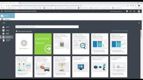 Microsoft Azure Machine Learning Studio classic   Google Chrome 2 18 2020 2 36 37 PM