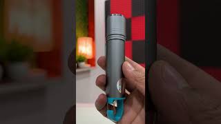 mini pocket size, key and torch with metal body telescopic zoom