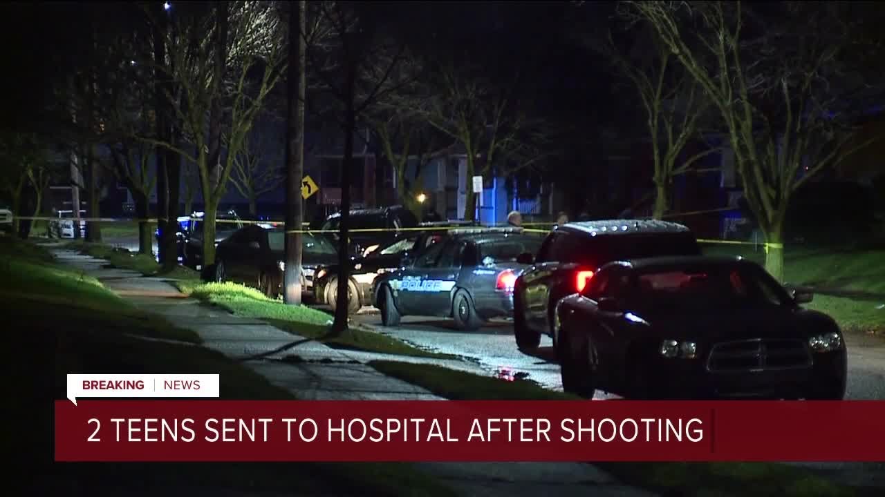 2 teens shot in Cleveland, police investigating - YouTube