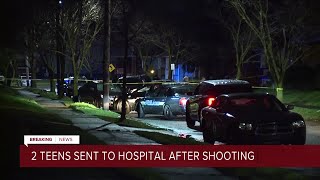 2 teens shot in Cleveland, police investigating