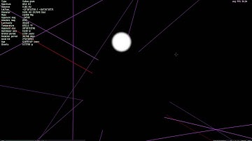 Space Engine - Accelerated-Time Ride with a Star INSIDE a Black Hole