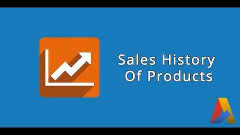 Sales History Of Products in odoo v13