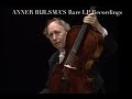 MENDELSSOHN Cello sonata N° 2 in D major op 58  ANNER BIJLSMA 'S rare LP recordings
