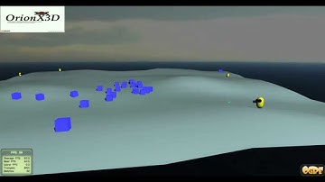 OrionX3D, Ogre3D 2.1b, Newton Dynamics 3.14b basic AI Demo 3 2015