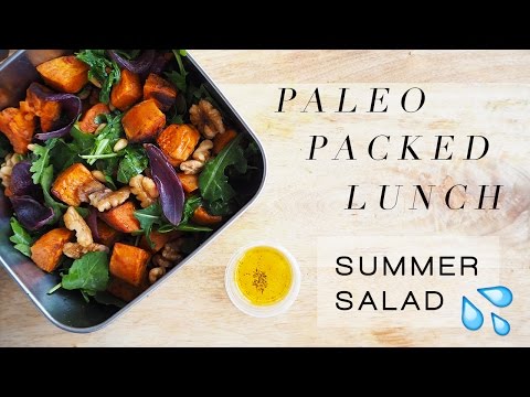 Paleo Packed Lunch #3: Sweet Potato & Rocket Salad