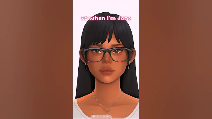 THE SIM MAKING PROCESS 😥 | The Sims 4 #thesims #sims #shorts #shortsfeed