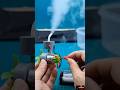 DIY Mini Electric Smoke Generator using DC Motor 🛠️#diy #viral #experiment