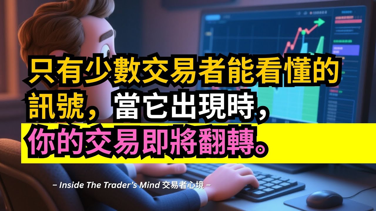 只有少數交易者能看懂的訊號，當它出現時，你的交易即將翻轉。