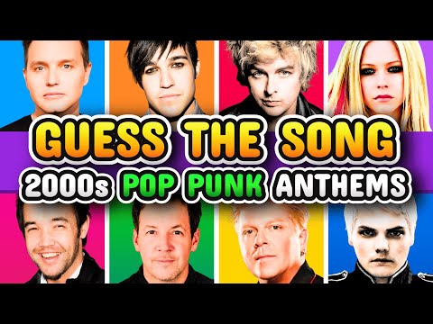 Guess The ROCK Song 2000s Pop Punk Anthems Music Quiz
