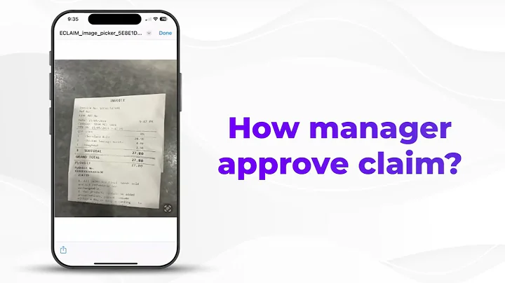 How Manager Approve Claim