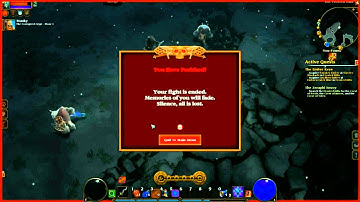 Torchlight 2 Hardcore Elite level 17 Engineer Death :(.