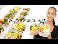 MEAL PREP WITH ME FOR THE WEEK *easy meals for beginners*