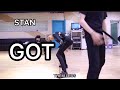 GOT7 DURING DANCE PRACTICES 4