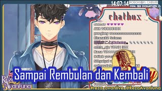 Video thumbnail of "【Reza Avanluna】Sampai Rembulan dan Kembali (Karaoke ver.)"
