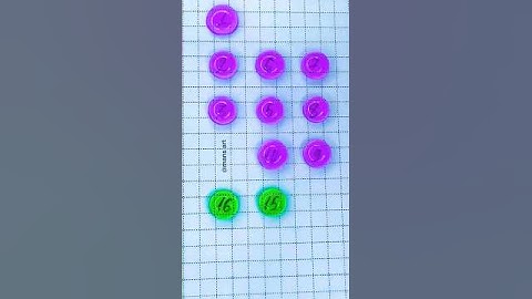Draw a Checkered Path With Numbers 1 and 16? #drawing #line #maths #quiz #shorts