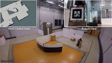 Robot with UWB-IoT module