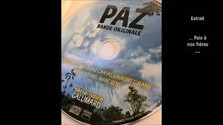 Paz- Extrait des Narratifs du Livre Album