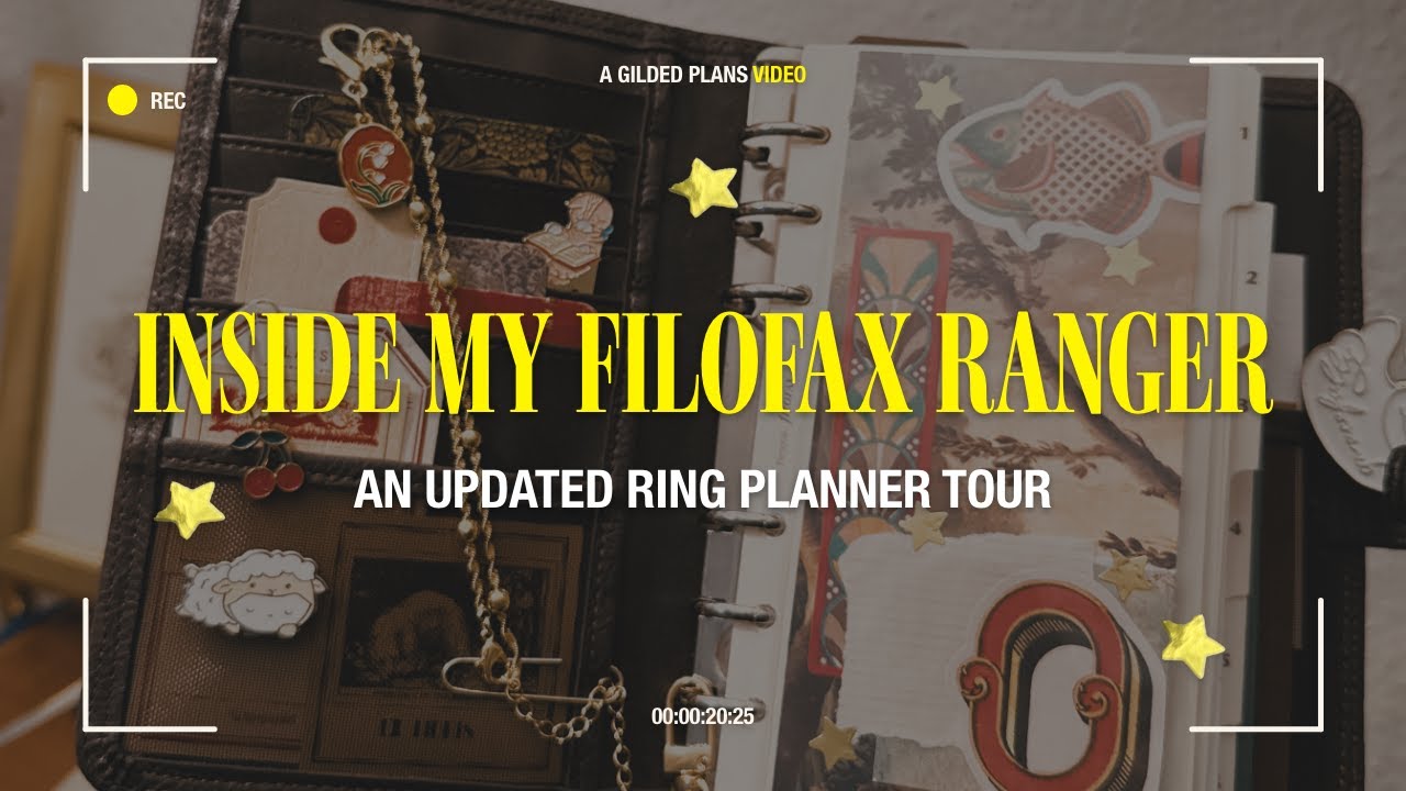 Inside My Filofax Ranger 🦢✨ | Updated Flip of My Personal Ring Planner
