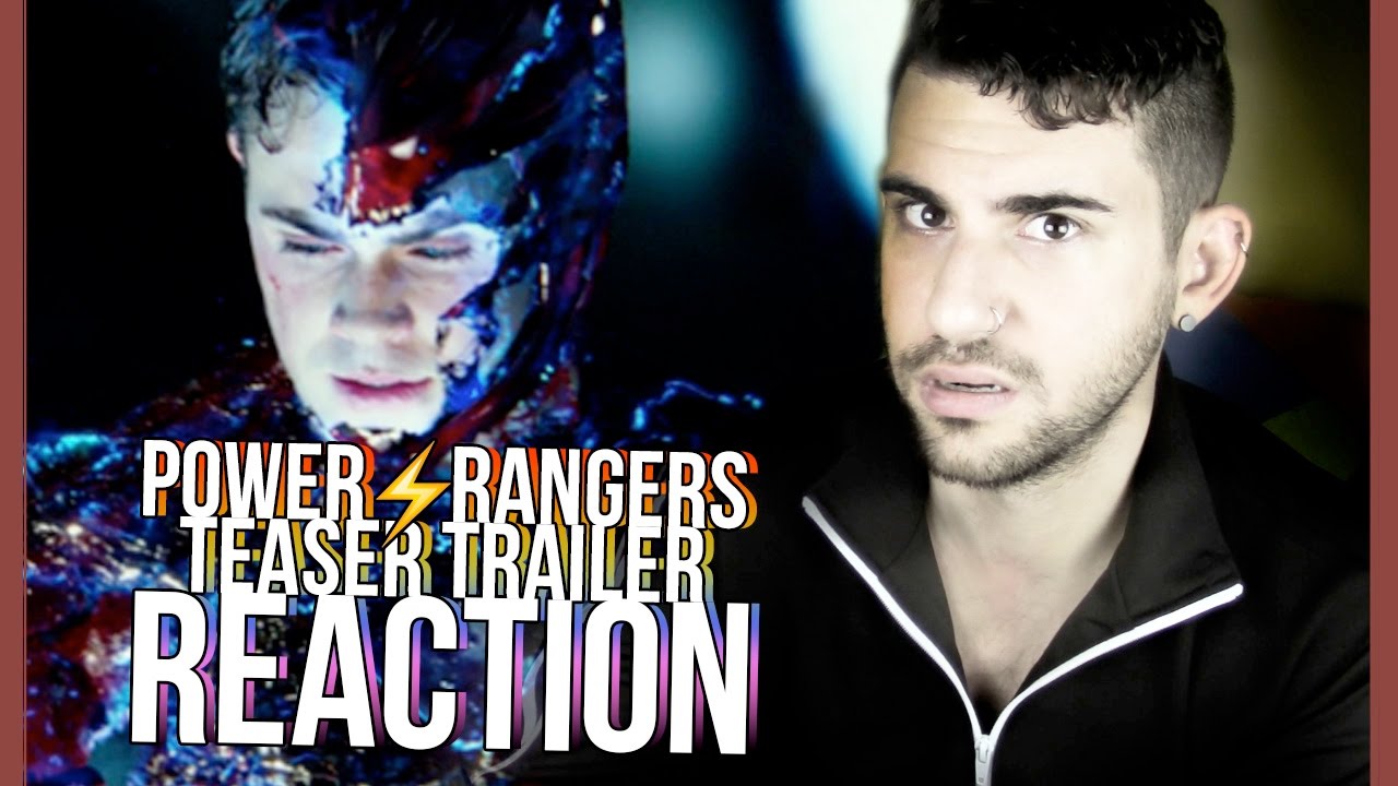 Devin Power Rangers Power Rangers (2017 Movie) TEASER TRAILER REACTION || Devin de Lima ...