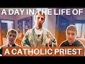 THE ONE WITH THE DAY IN THE LIFE OF A CATHOLIC PRIEST!!!