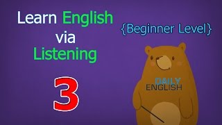 Learn English via Listening Beginner Level | Lesson 3 | My Flower Garden