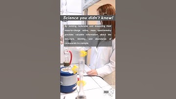 Mass Spectrometry: A Powerful Tool to See the Unseeable