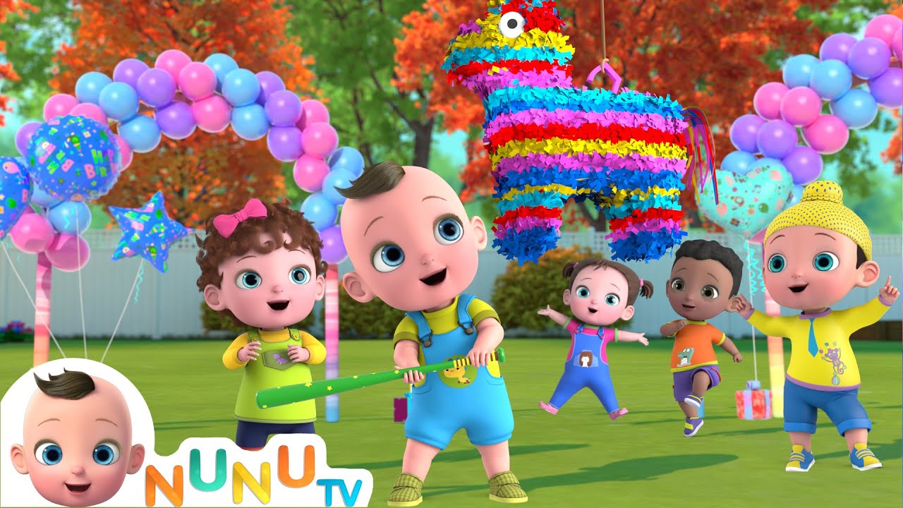 Happy Birthday Song  More Nursery Rhymes  Kids Songs  NuNu Tv